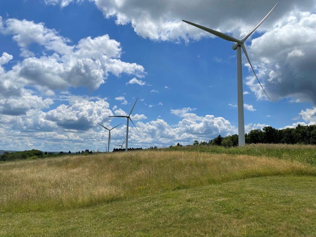Greenbacker wind energy farm Howard
