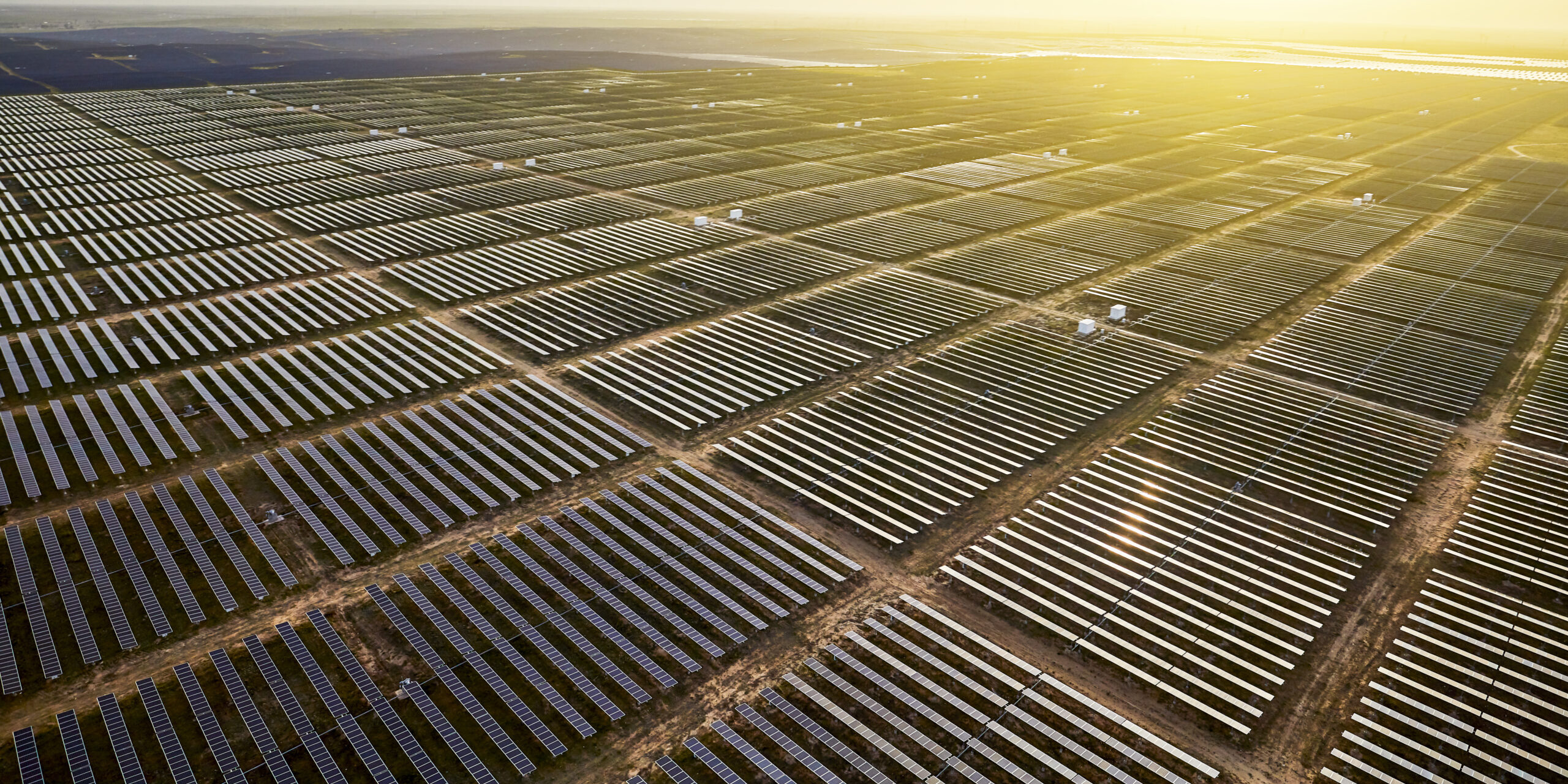 Aerial Photography Outdoor Large-scale Photovoltaic Base Power Station