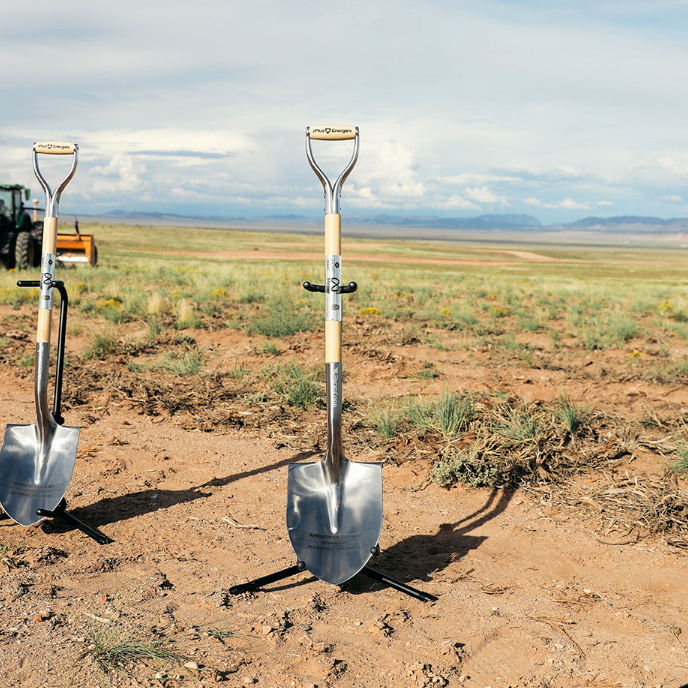 Greenbacker groundbreaking shovels Appaloosa solar energy
